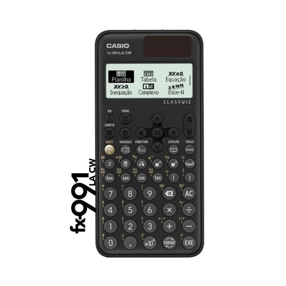 Calculadora Científica Casio FX-991LACW ClassWiz Preta