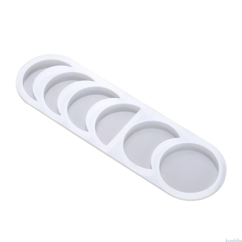 Molde Epóxi De Fase Da Lua Completa kom De Silicone De Fundição De Eclipse Lunar Para Arte Em Resina DIY