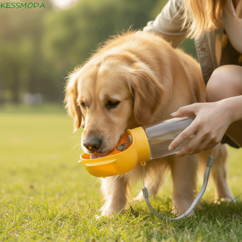 Garrafa De Água Para Cães Kesselmanmoda , Copo De Viagem Animais De Estimação À Prova De Vazamentos 2 Em 1 , Com Filtro
