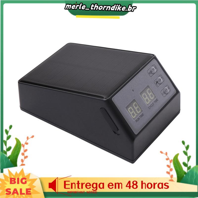 Dispositivo De Rega Automático Cronometrado Solar , Inteligente , Sistema De Irrigação Por Gotejamento De Plantas De Vas