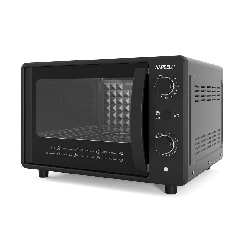 Forno Elétrico S40 Black 40L 127V - Nardelli