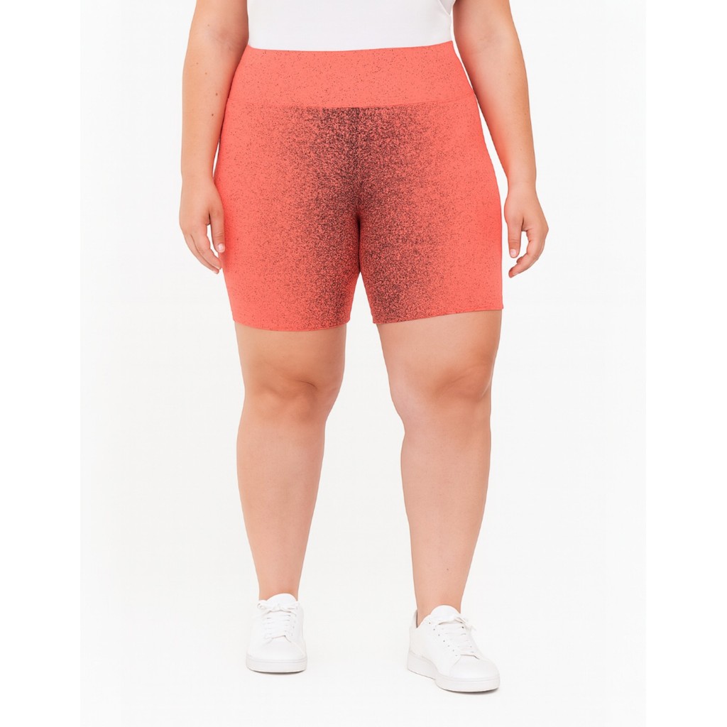 Combo 5 Bermuda Feminina Plusize G1 ao G3 Fitness Estampada Confortável Look Casual Academia