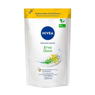 Sabonete Líquido Nivea Erva Doce Refil 200ml em Oferta na Shopee