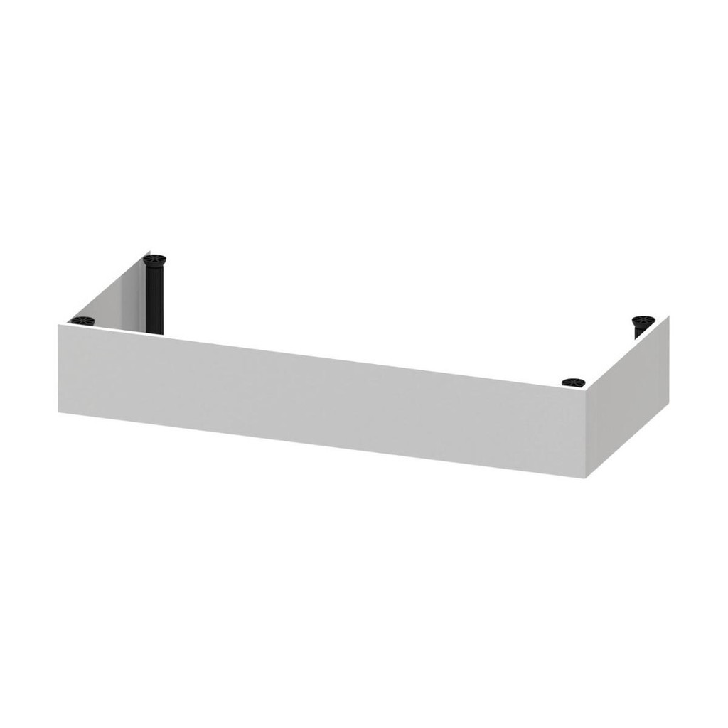 Kit Rodapé para Balcão Cozinha 105cm Veneza com Pés Multimóveis MP3753