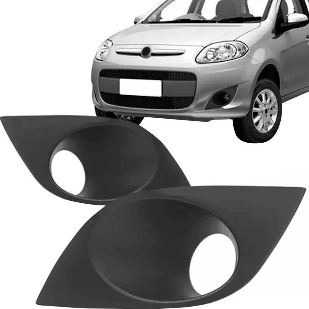 Grade Moldura Milha Palio G5 2012 2013 2014 2015 2016 2017 2018 Com Furo em Oferta na Shopee