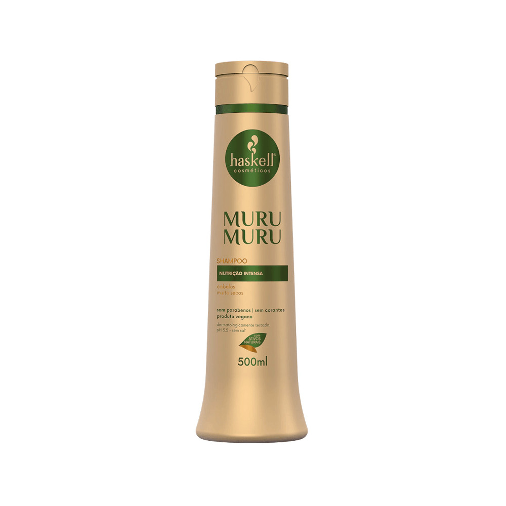 Shampoo Haskell Muru Muru Nutrição Intensa 500ml