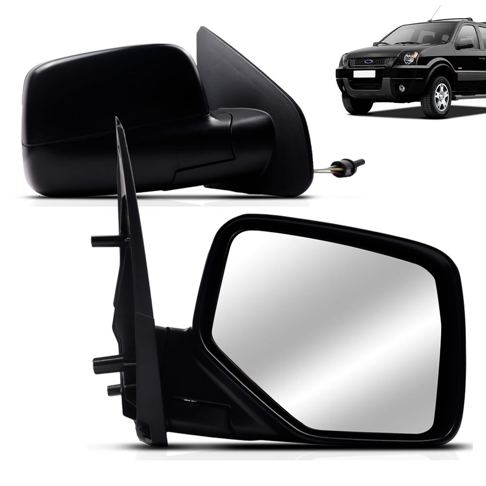 Par Retrovisor Ecosport 2003 2004 2005 2006 2007 2008 2009 2010 2011 2012 Controle Interno