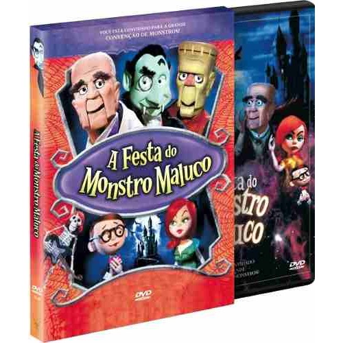 A Festa do Monstro Maluco (DVD) - Não Acompanha Luva, Nem CD Trilha Sonora