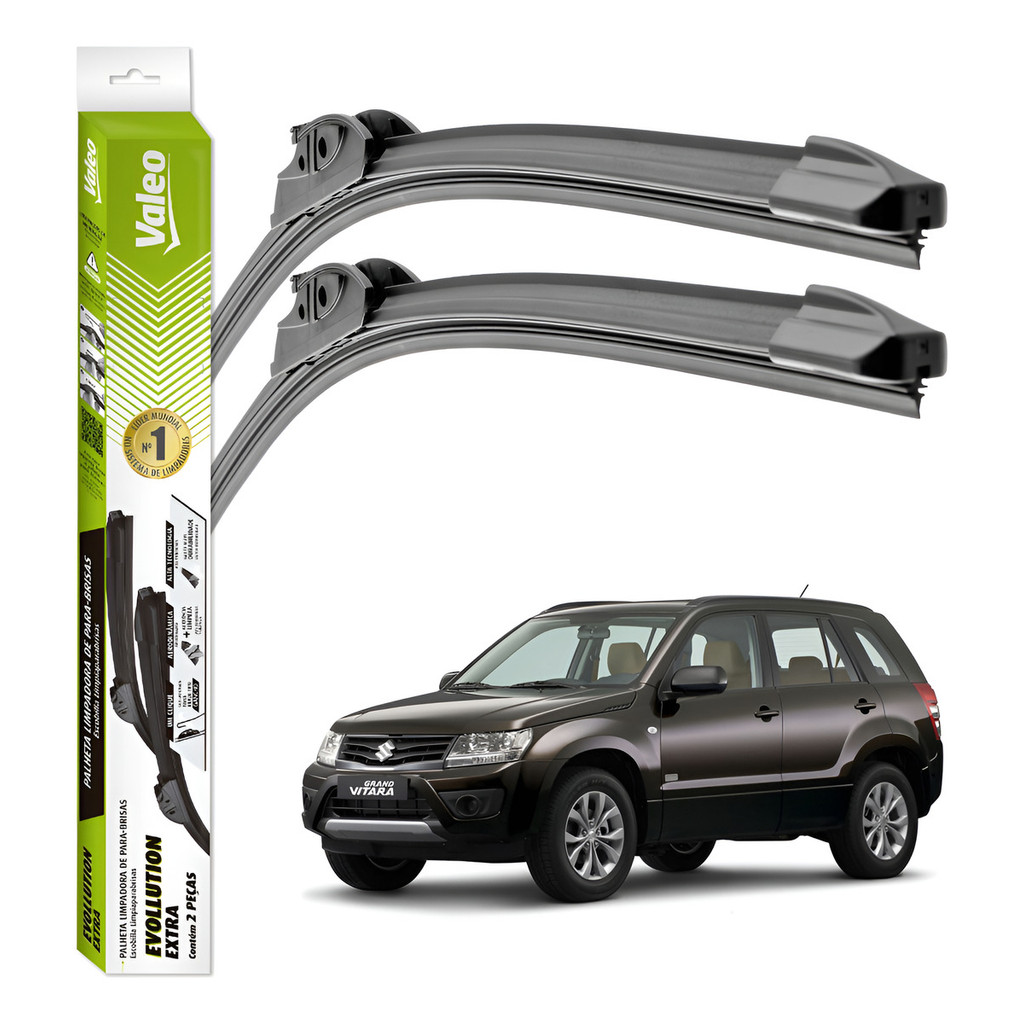 Palhetas Limpador Parabrisa Valeo Grand Vitara 2008 A 2016