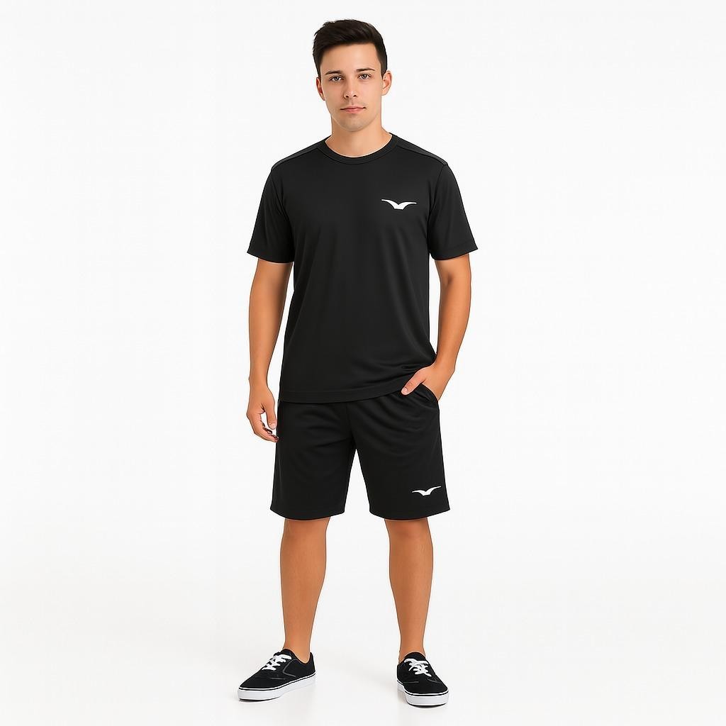 Conjunto Para Treino Dry Fit Academia Masculino Preço e Qualidade — imagem 2 de 2