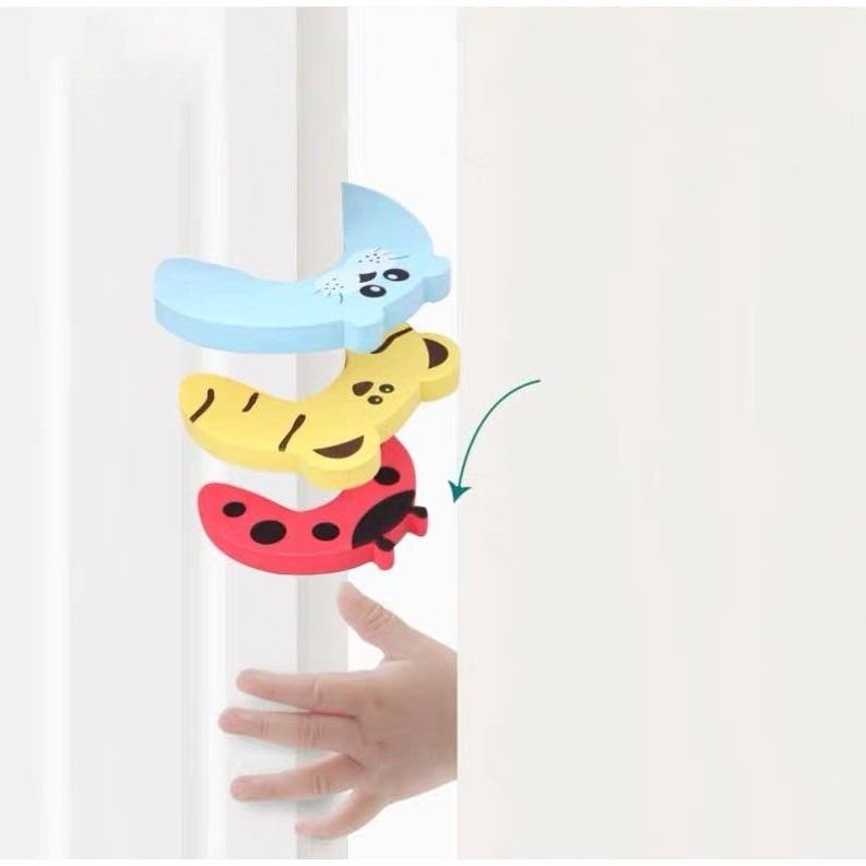Protetor de porta salva dedos segurança bebê Modelo Animais WL-2513