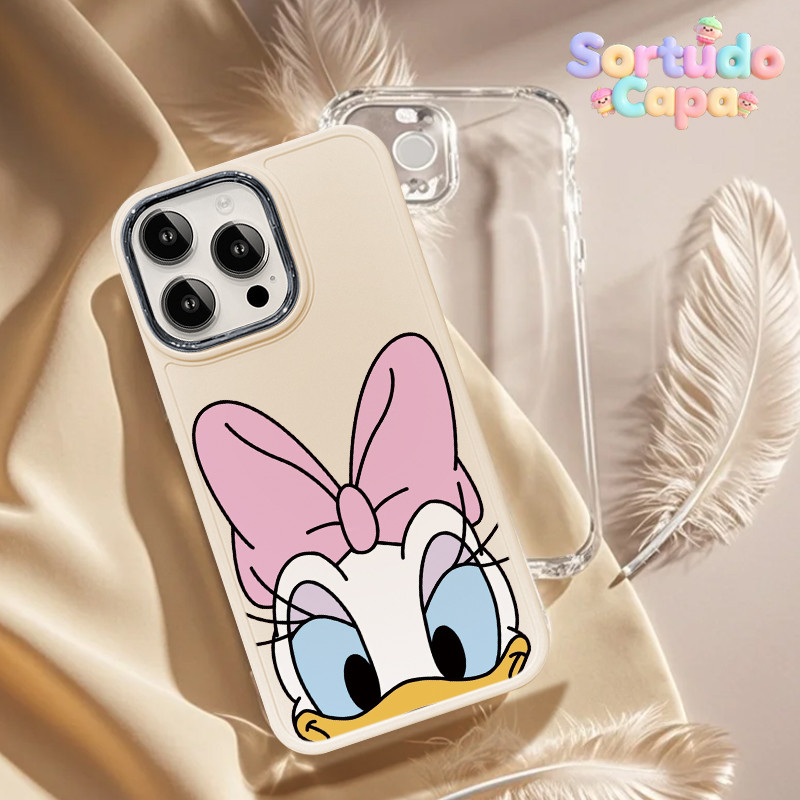 Capa Para iPhone 6 6s 7 8 16 15 14 13 12 11 XS XR Pro MAX Plus DDXK Moda Disney Margarida Pato Bonito Caso Popular
