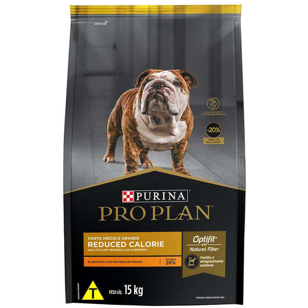 Ração para cães porte médio e grande Pro Plan Purina Reduced Calorie 15kg