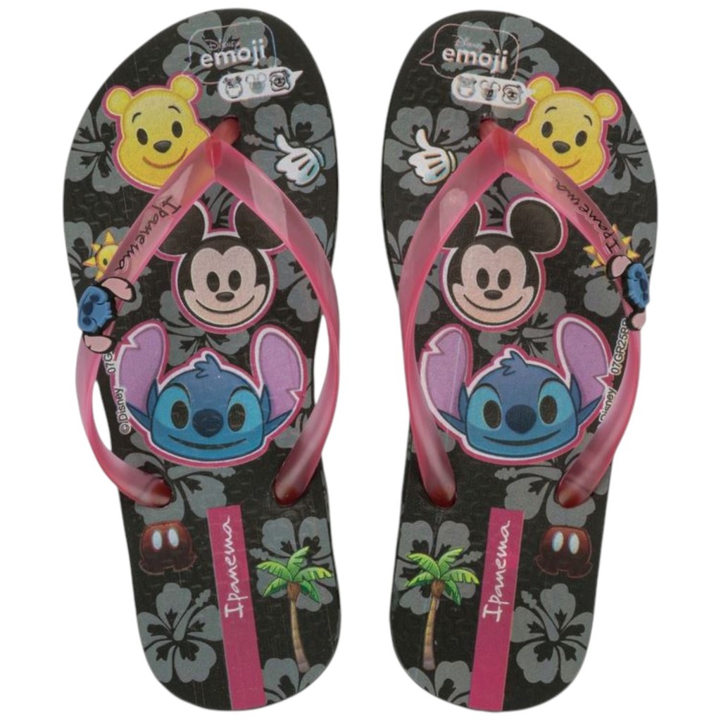Chinelo De Dedo Infantil Menina Ipanema Disney Joy Emoji