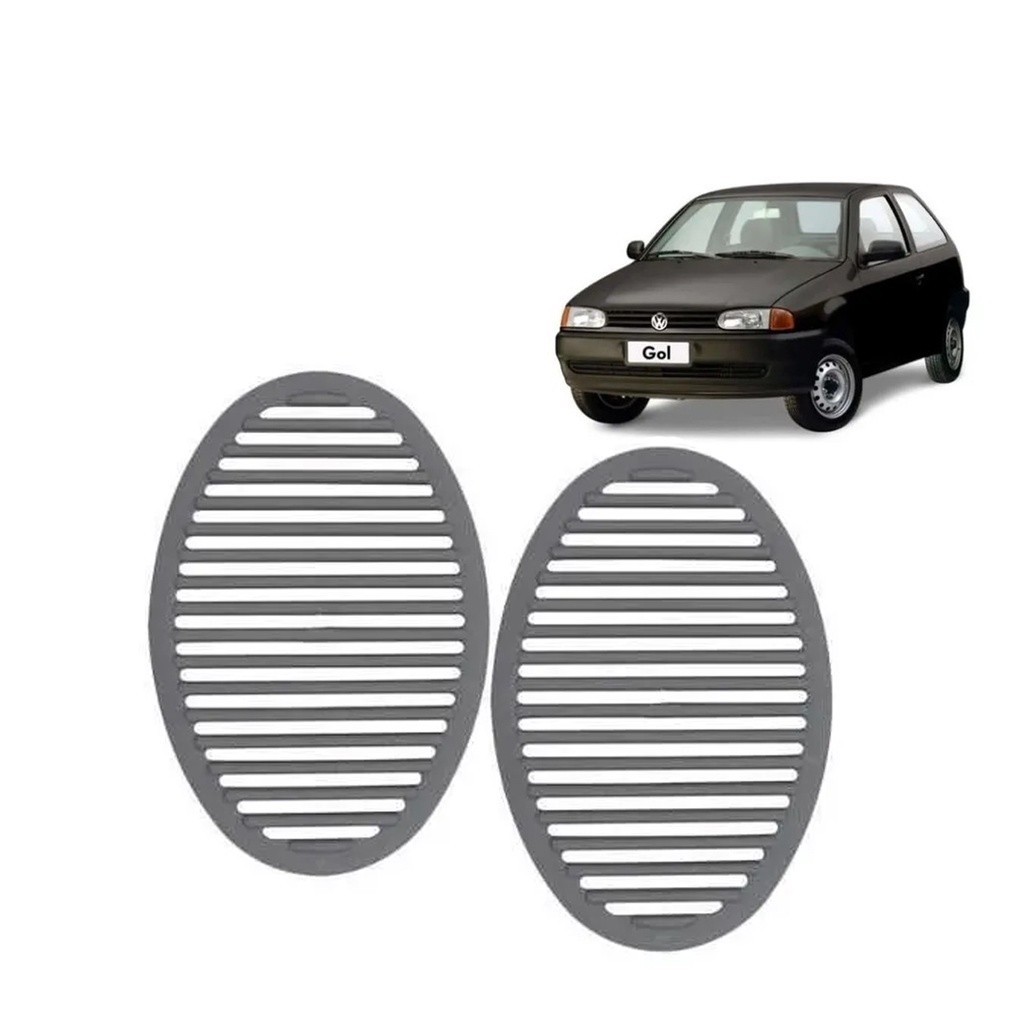 Tela Plástica Cinza Claro Gol 1999 a 2002 Permak