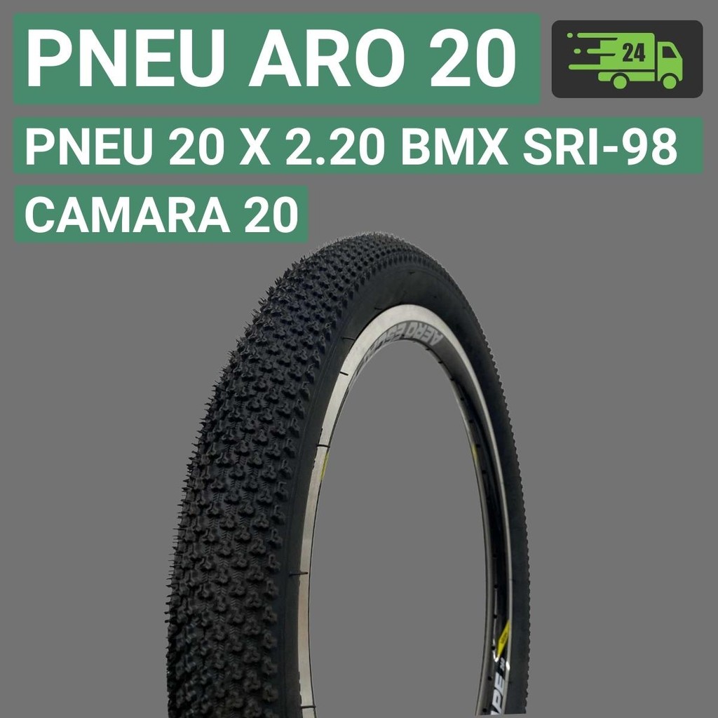Pneu Aro 20 Pneu de Bicicleta Aro 20 X 2.20 Pneu Bike Aro 20 Pneu Aro 20 Bmx SRI-98 Paco