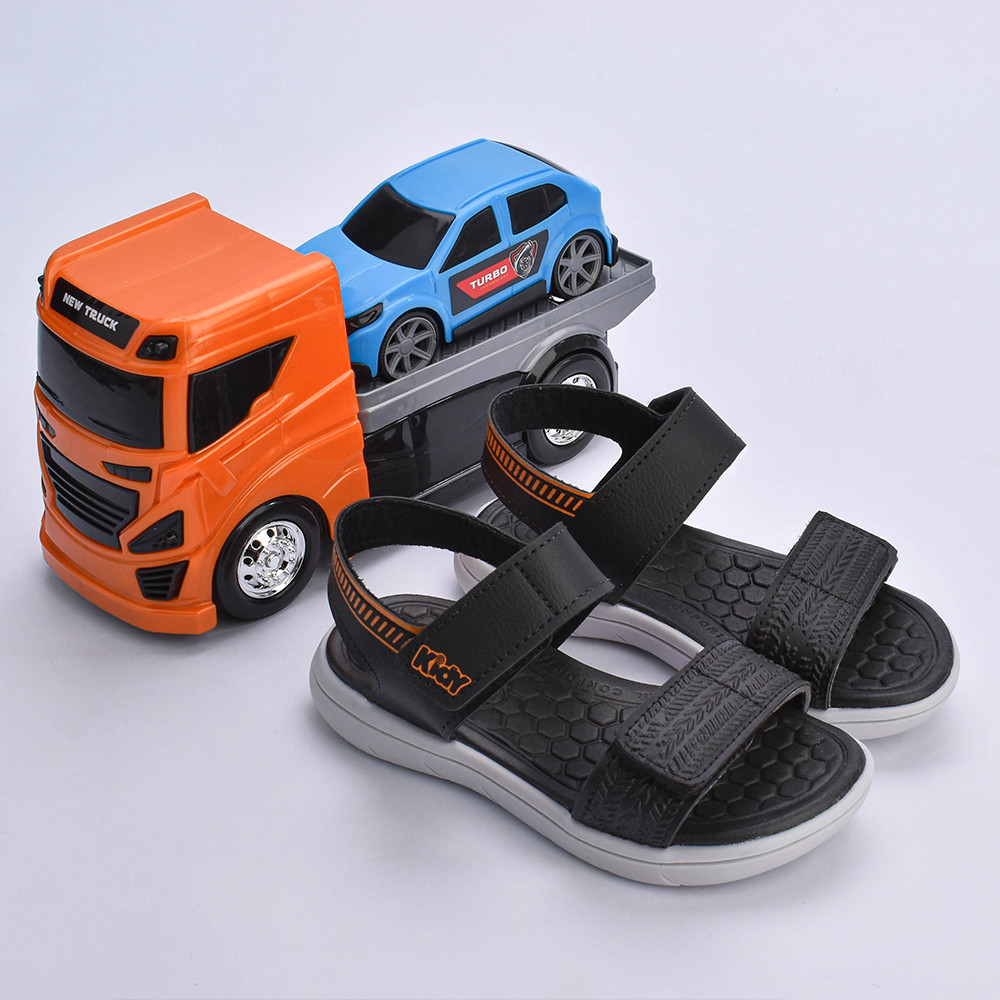 Sandália Infantil Menino Kidy Toys Baby Confortável Antiderrapante Flexível Escola Casual Anatômica em Oferta na Shopee
