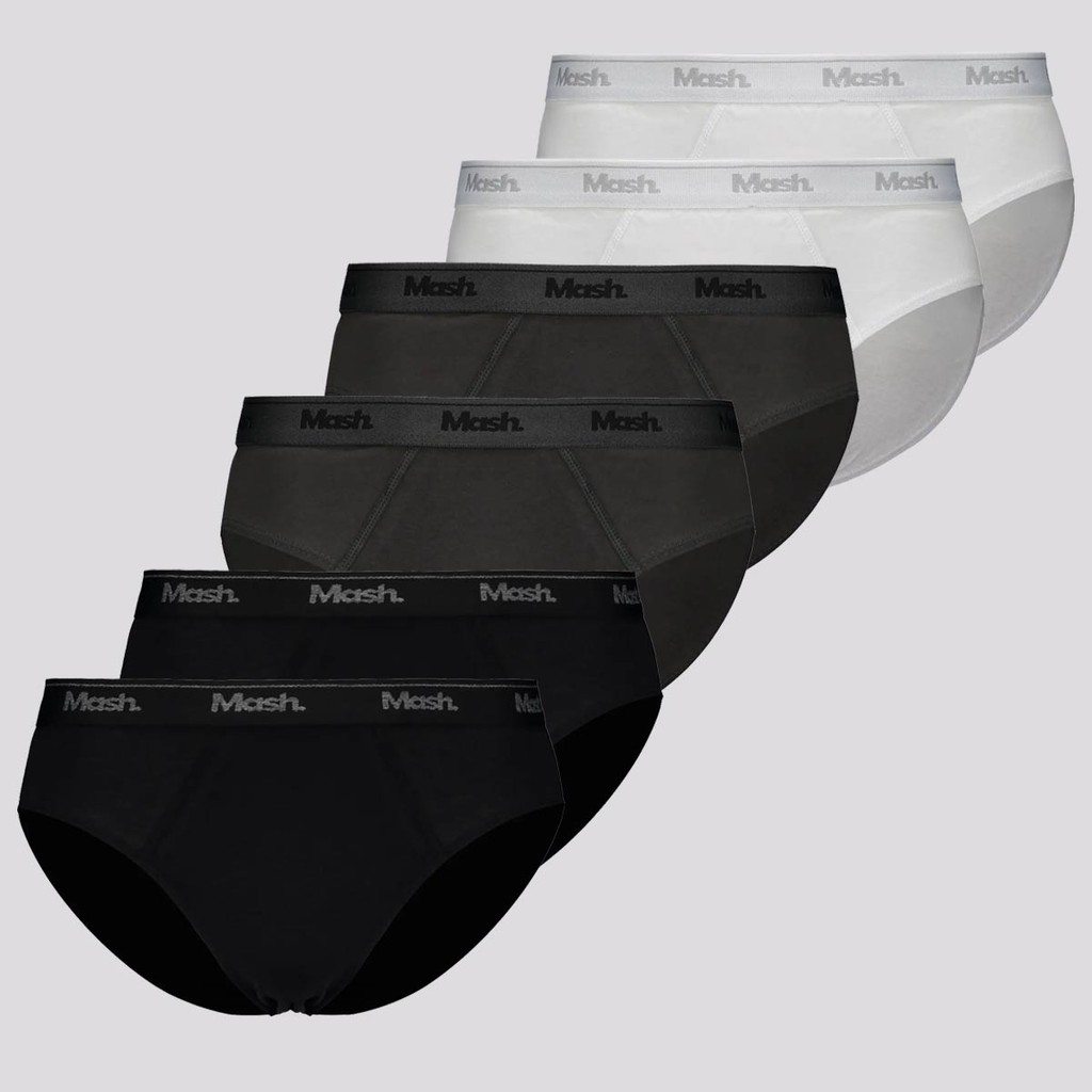 Cueca Mash Slip Cinza: Onde Comprar | BuscaProdutos