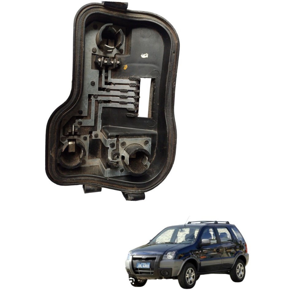 Circuito lanterna soquete traseiro ford ecosport 2003  2007