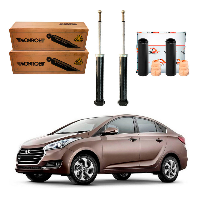 Kit Amortecedor Traseiro. Hb20s 1.0 1.6 2016 A 2019