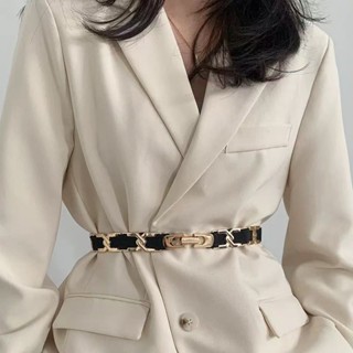 Cinto Feminino Faixa Blogueira Com Elástico Acessórios em Oferta na Shopee