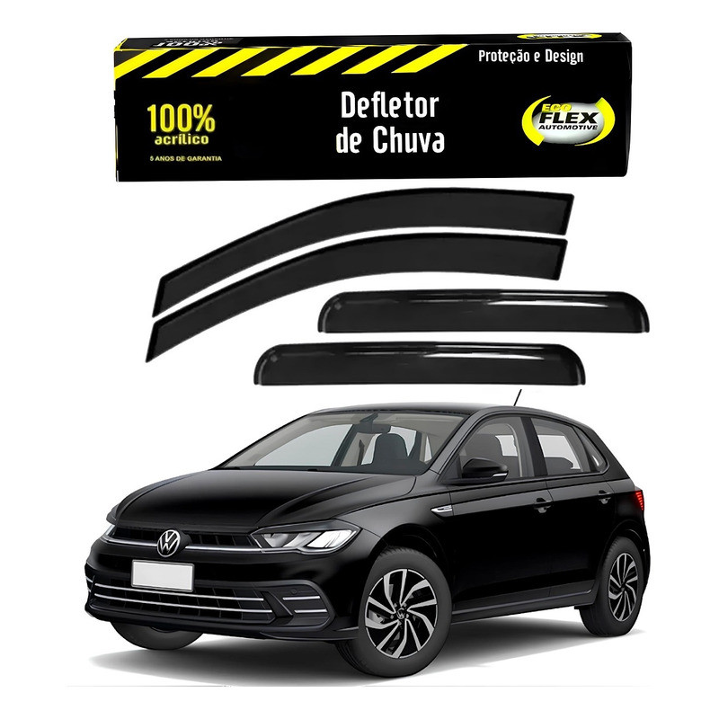 Jogo Calha Defletor Chuva Polo 1.0 Tsi 170 2023 A 2026