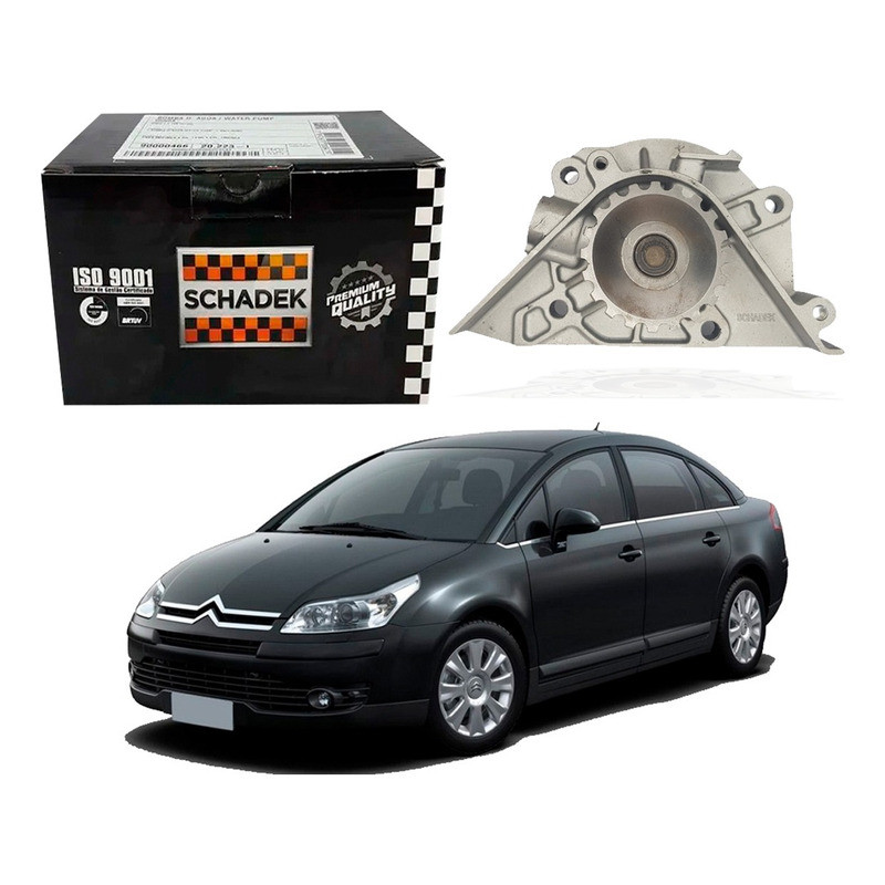 Bomba Dagua 4 Furos Citroën C4 Pallas 2.0 2007 A 2014 em Oferta na Shopee