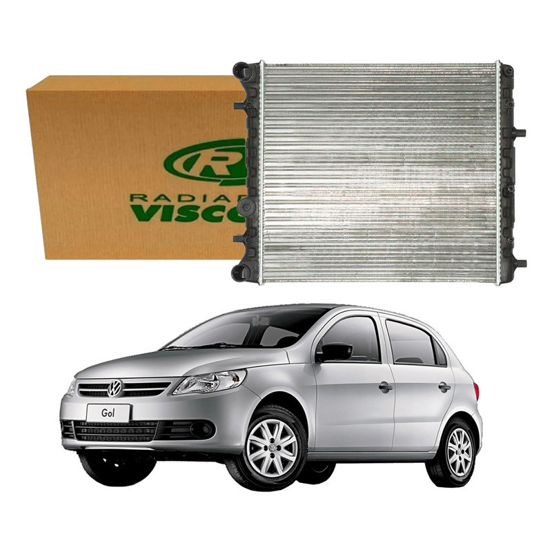 Radiador Agua Visconde Gol G5 1.0 1.6 Sem Ar 2008 A 2012