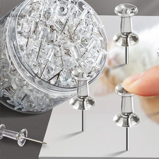 (WHDR) 100 Pçs/Caixa Sortido Fazendo Tachas De Plástico Multicolorido Alfinetes Placa De Cortiça Material De Papelaria E em Oferta na Shopee