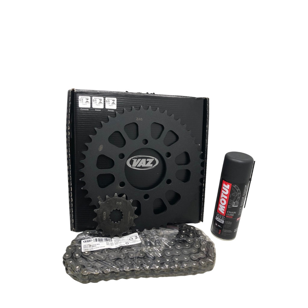 KIT RELACAO TRANSMISSAO COMPLETO KAWASAKI EN650 VULCAN S ABS 2015 à 2018 EN650 VULCAN S 2015 à 2017  K02384X