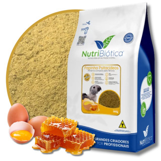 Papa Psitacídeos Filhotes Nutribiotica Super Premium Papinha Ração 300g Papagaio Calopsita Ringneck em Oferta na Shopee