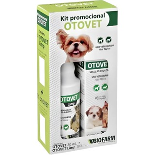 Kit Otológico Otovet - Biofarm em Oferta na Shopee