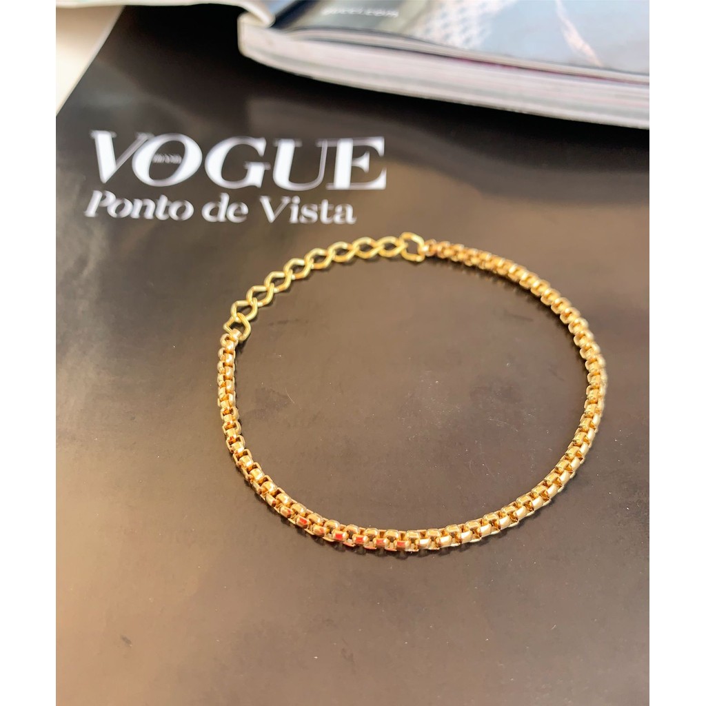 Pulseiras Semi Joia Verniz Italiano modelo Veneziana mini