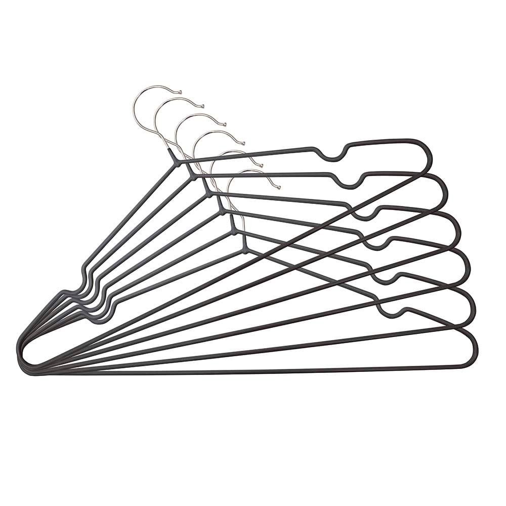 Kit Cabide Soft Touch Preto em Oferta na Shopee