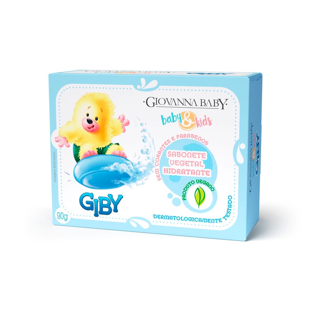 Sabonete Giovanna Baby Baby&Kids 80g Azul