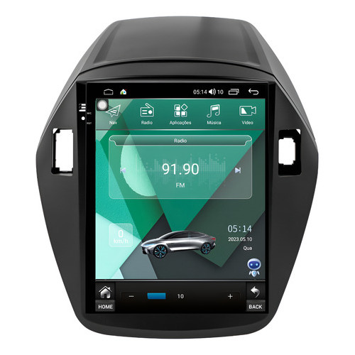 Multimídia Tesla Adak Pro Hyundai Ix35 S/amp. 4ram+64gb Carplay Android Gps Bluetooth 9.7p em Oferta na Shopee