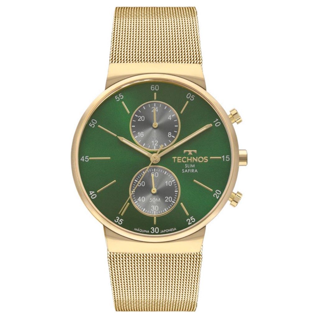 Relógio Technos Slim VD36AA/1V Prata Masculino