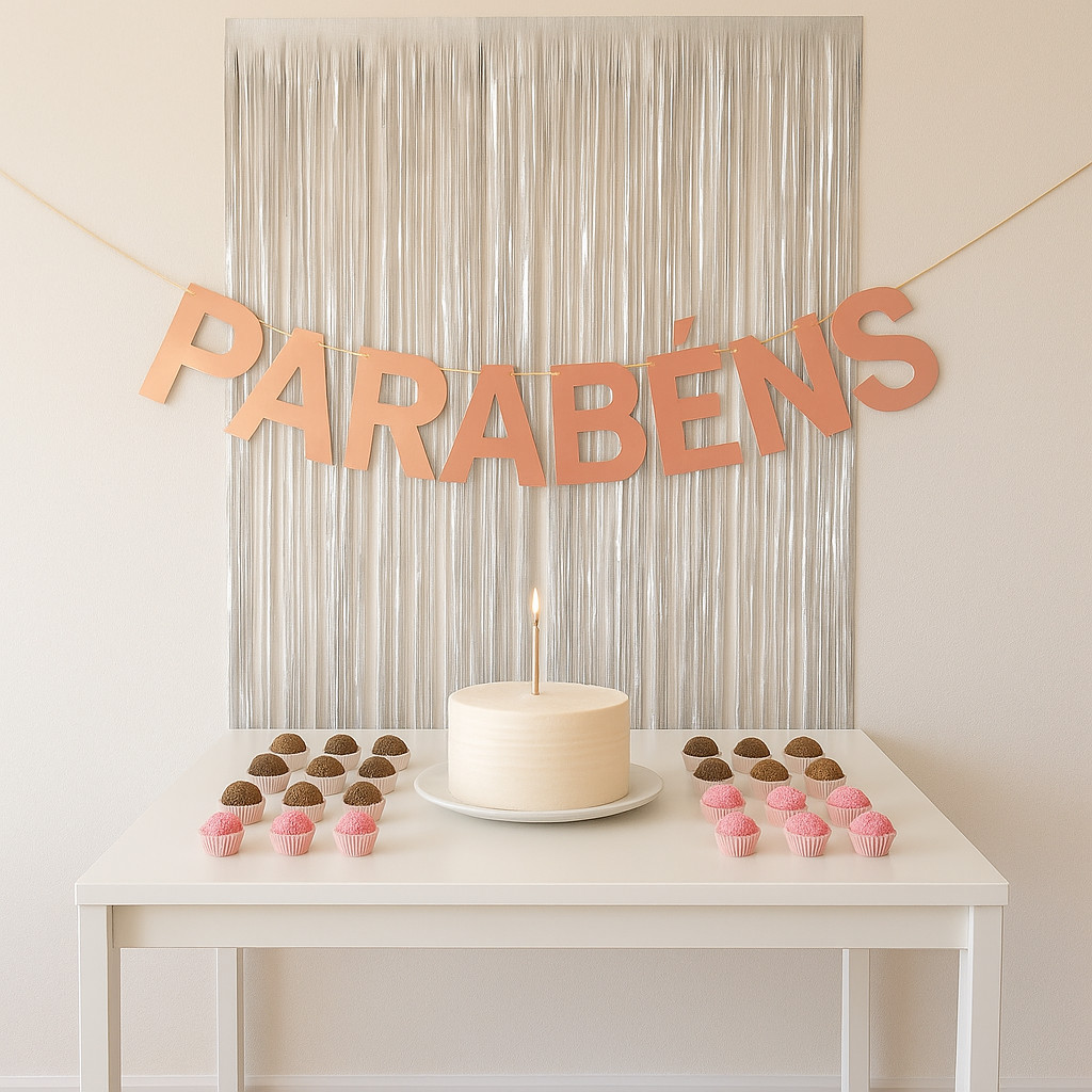Faixa “PARABÉNS” Decorativa – Festas e Comemorações em Oferta na Shopee