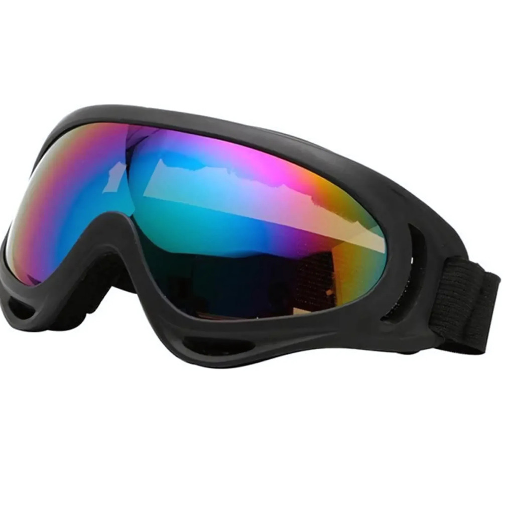 Óculos Jet Ski Snowboard Paintball Moto Esqui Esportivo Uv Cor Da Lente Espelhado