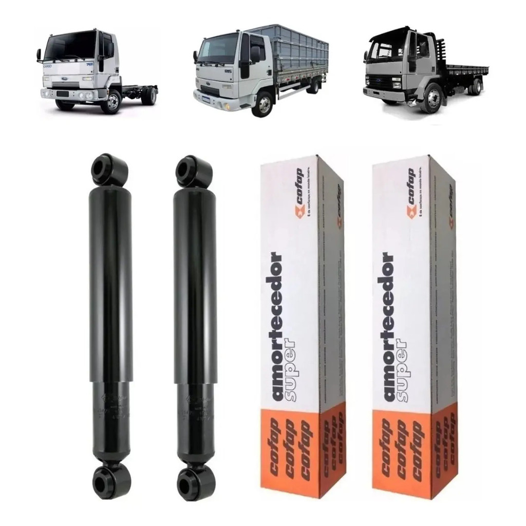 Par Amortecedor Traseiro Ford Cargo 815 10 11 Cofap Original