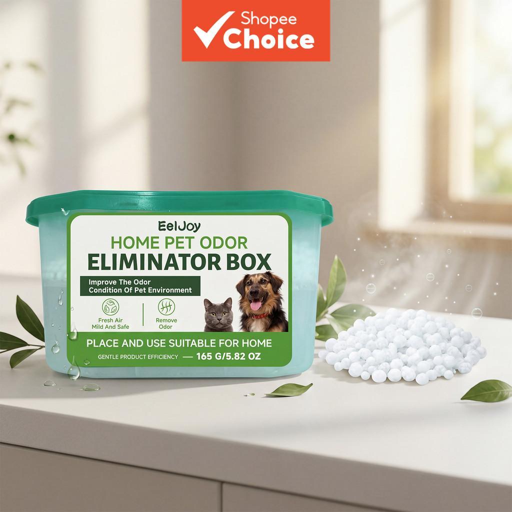 Caixa Desodorizante Avançada para Pets 165g – Controle de Odor Duradouro para Caixa de Areia de Gato e Cachorro, Ar
