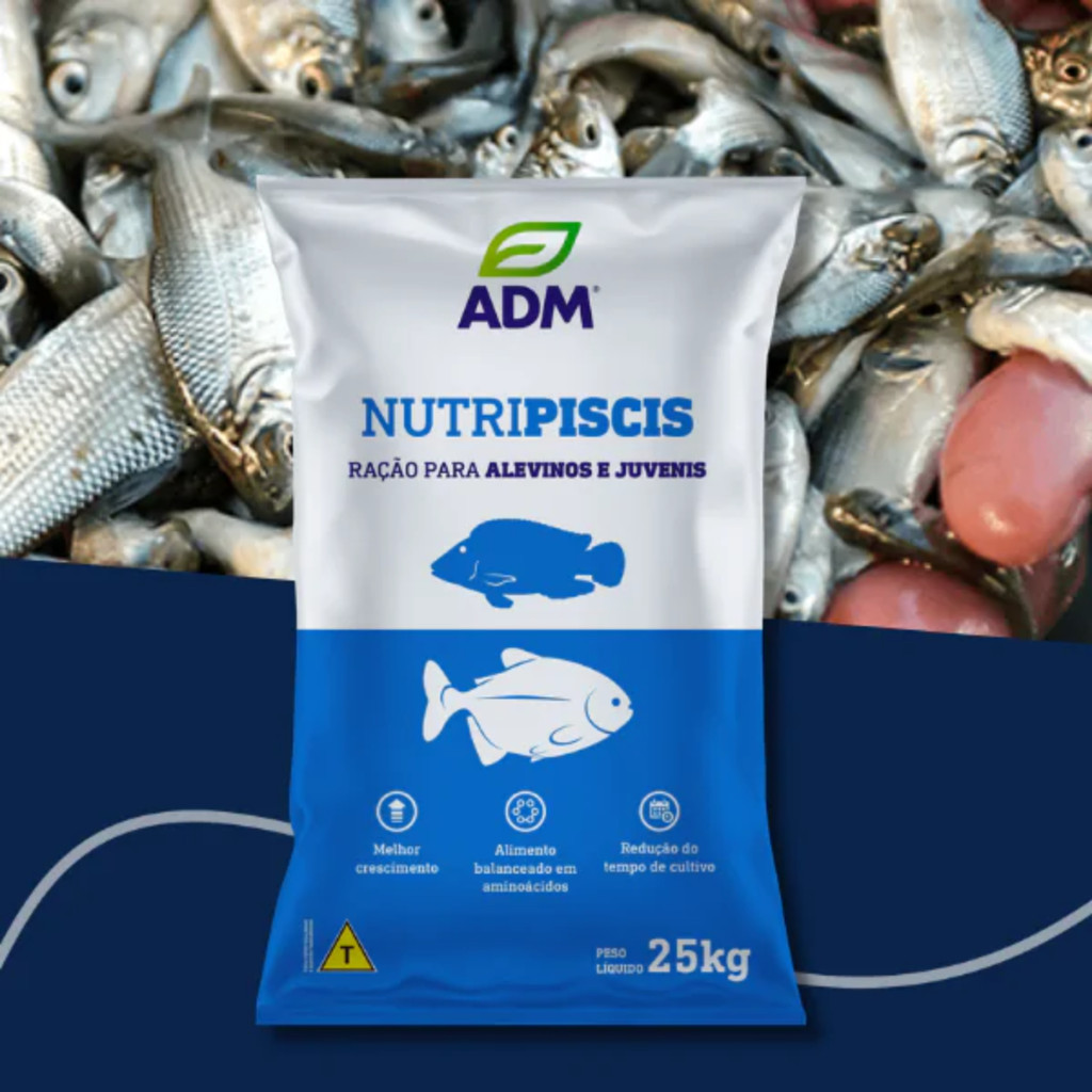 Ração Extrusada 1,5kg 48% Proteinas 2mm Aquário e alevinos