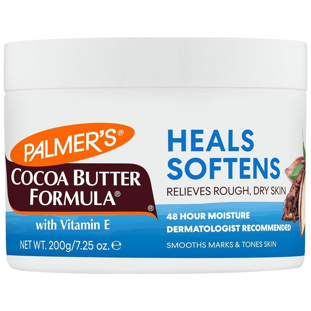 Loção Sólida Palmer's Cocoa Butter Formula Daily Therapy com Vitamina E, Hidratante Corporal para Peles Extremamente Sec
