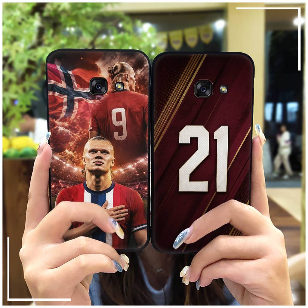 Capa Traseira À Prova De Choque Para Samsung Galaxy A7 2017/A720 Futebol Anti-Poeira Impermeável TPU Bolsa De Telefone R