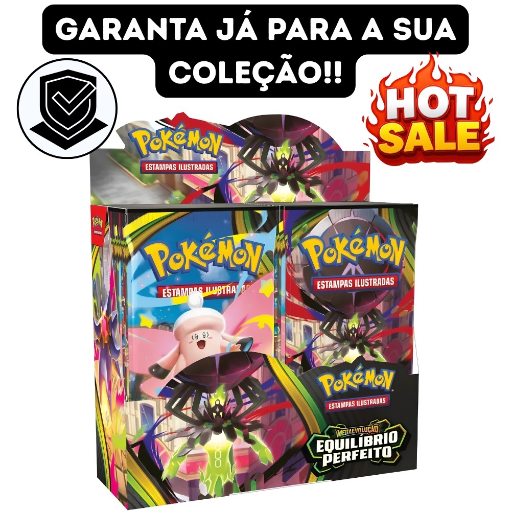 Booster Box Equilibrio Perfeito ME03 Pokémon TCG - Copag