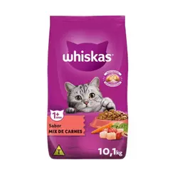 Ração Whiskas Adulto Mix De Carnes 10,1kg