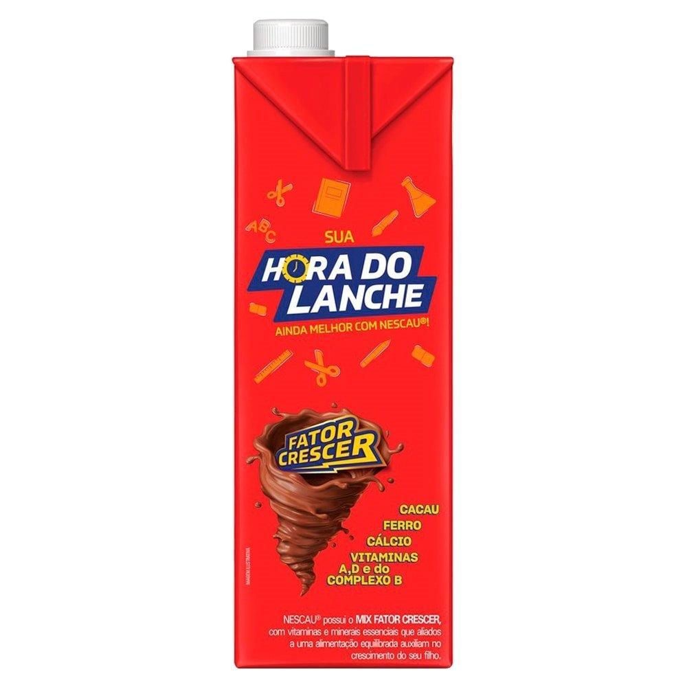 Bebida Láctea Nestlé Nescau 1L - Embalagem com 12 Unidades — imagem 2 de 2