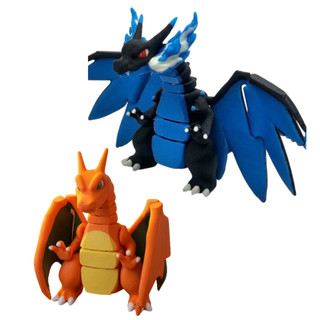 Charizard Brinquedo Articulado Flexível Dragão Colecionável 