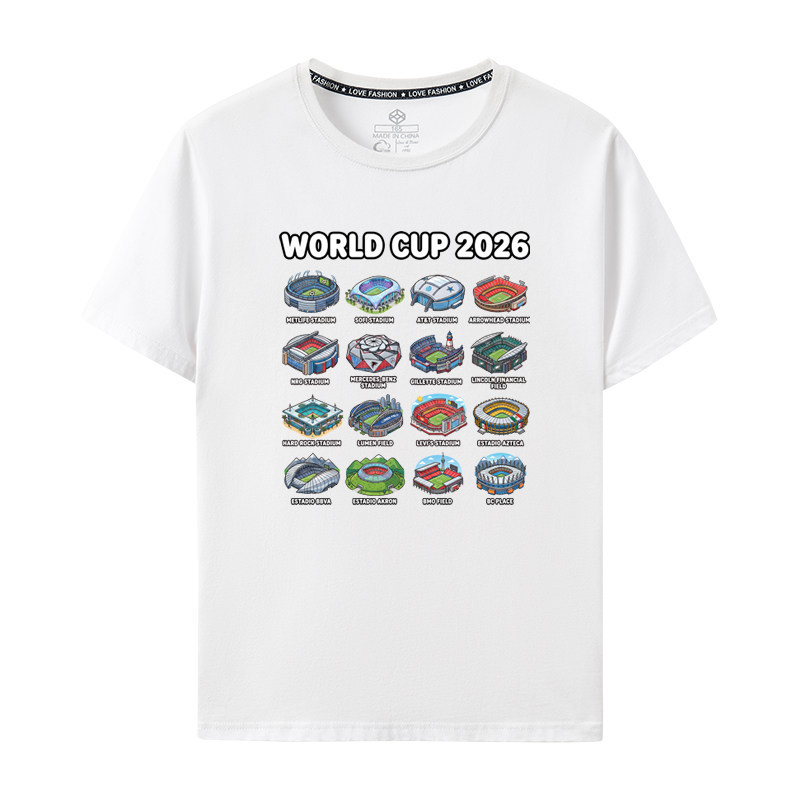 Alta Qualidade 2026 Copa Do Mundo Eua Canadá México Fãs De Futebol Alemanha França Argentina Inglaterra Brasil Camiseta