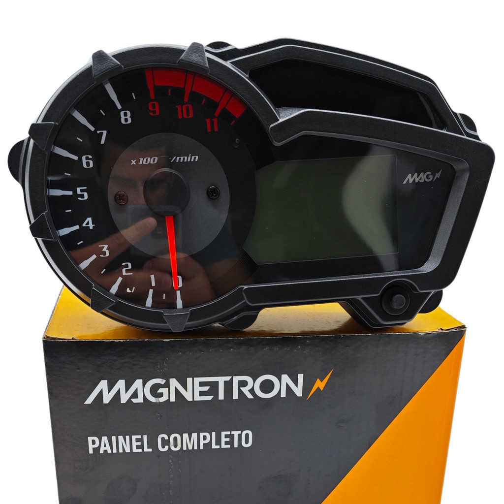 Painel de Velocimetro Magnetron Digital Yamaha Xtz 150 Crosser E / ED 2014 2015 2016